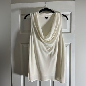 Cream Ann Taylor Tank XL